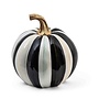 Courtly Stripe Glossy Small Pumpkin