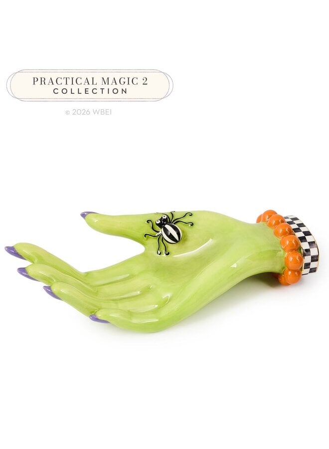 Greta Witch's Hand Ceramic Trinket Tray
