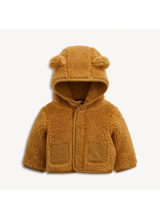 BROWN SHERPA BABY BEAR JACKET