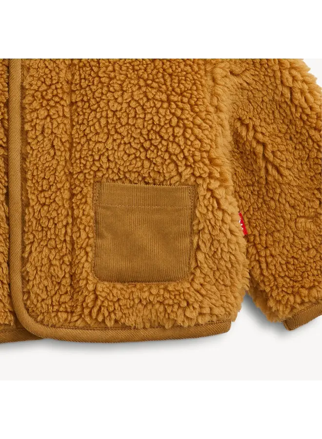 BROWN SHERPA BABY BEAR JACKET
