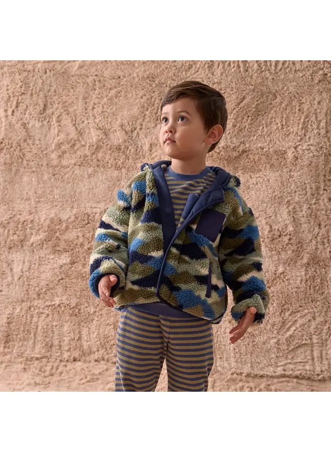 CAMO PEAK SHERPA BOYS JACKET