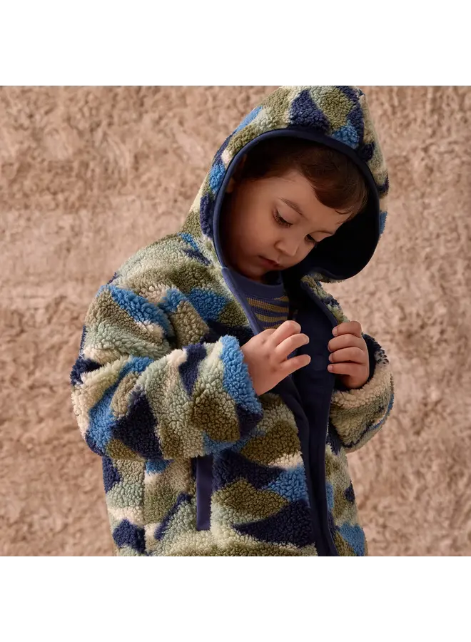 CAMO PEAK SHERPA BOYS JACKET