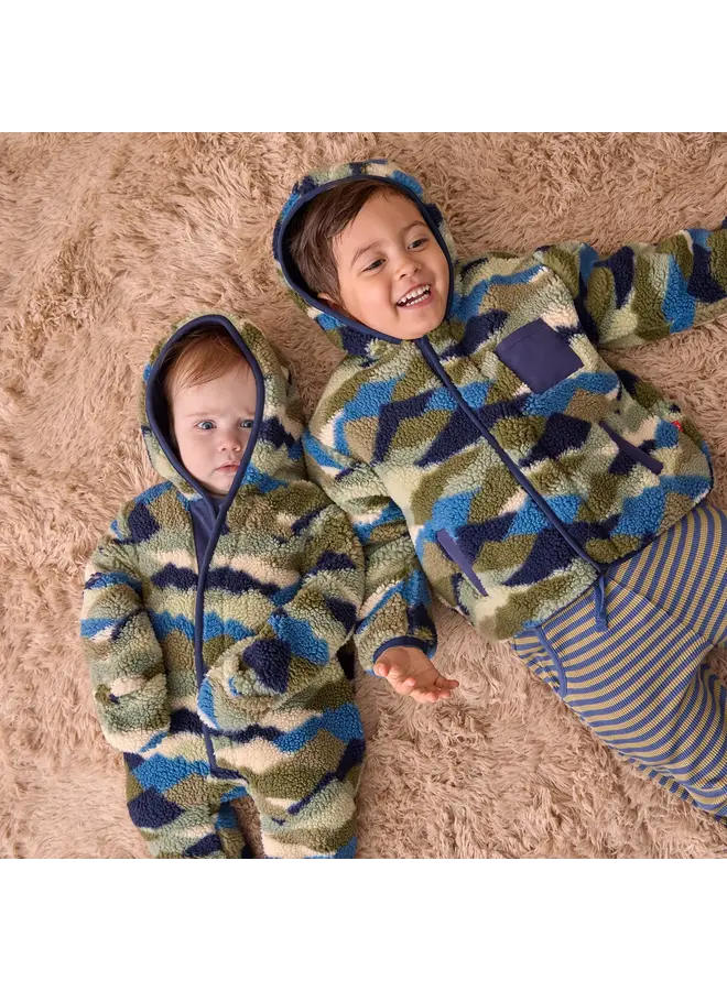 CAMO PEAK SHERPA BOYS JACKET