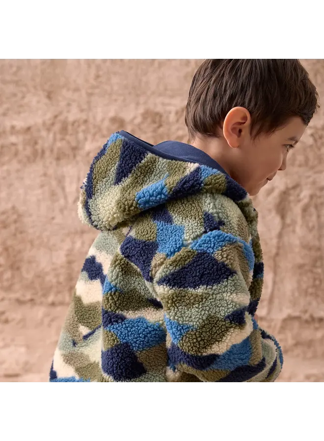 CAMO PEAK SHERPA BOYS JACKET