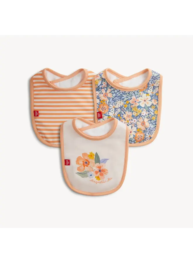 FLORA MODAL BIB 3-PACK