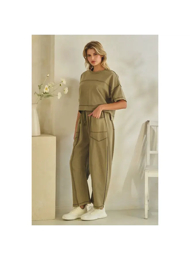 Cropped Easy Set -