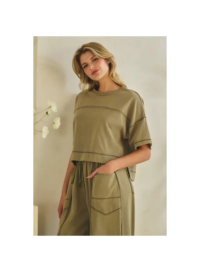 Cropped Easy Set -