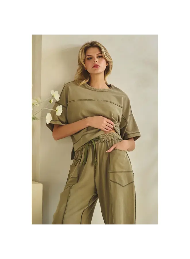 Cropped Easy Set -