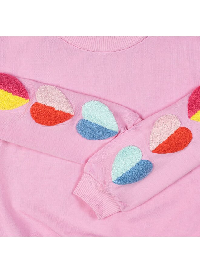 Two Tone Hearts Sweatsuit -