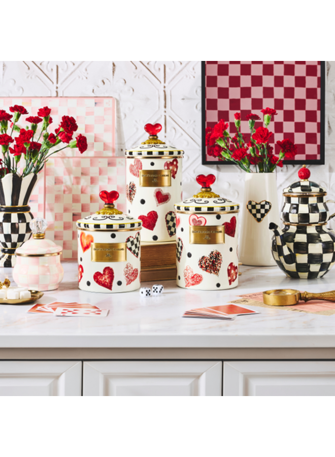 Love Canisters, Set of 3