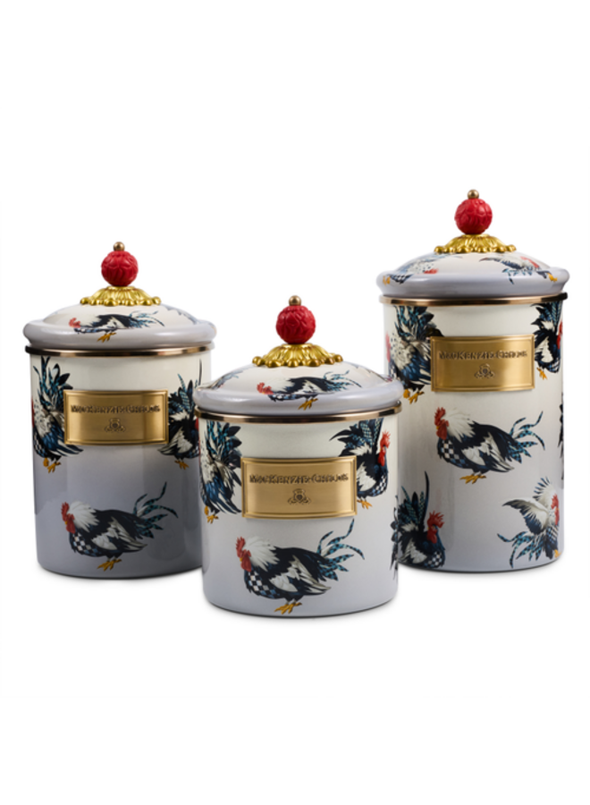 Henhouse Canisters, Set of 3