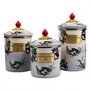 Henhouse Canisters, Set of 3