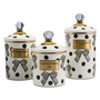 Pretty As a Bow Canisters, Set of 3