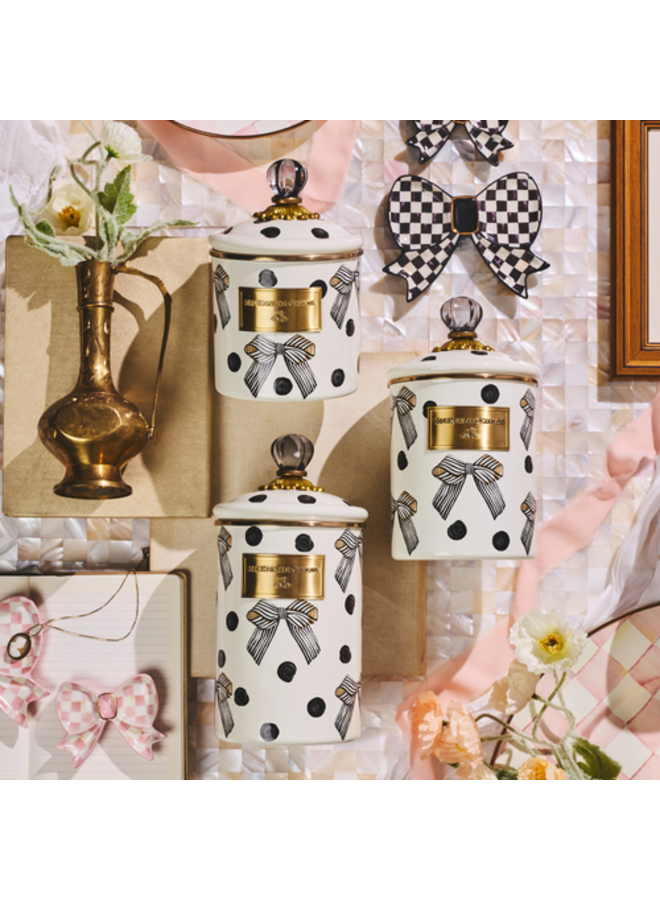 Pretty As a Bow Canisters, Set of 3