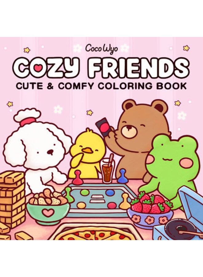 Cozy Friends Coloring Book