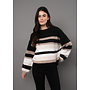 Faustina Long Sleeve Stripe Pullover-
