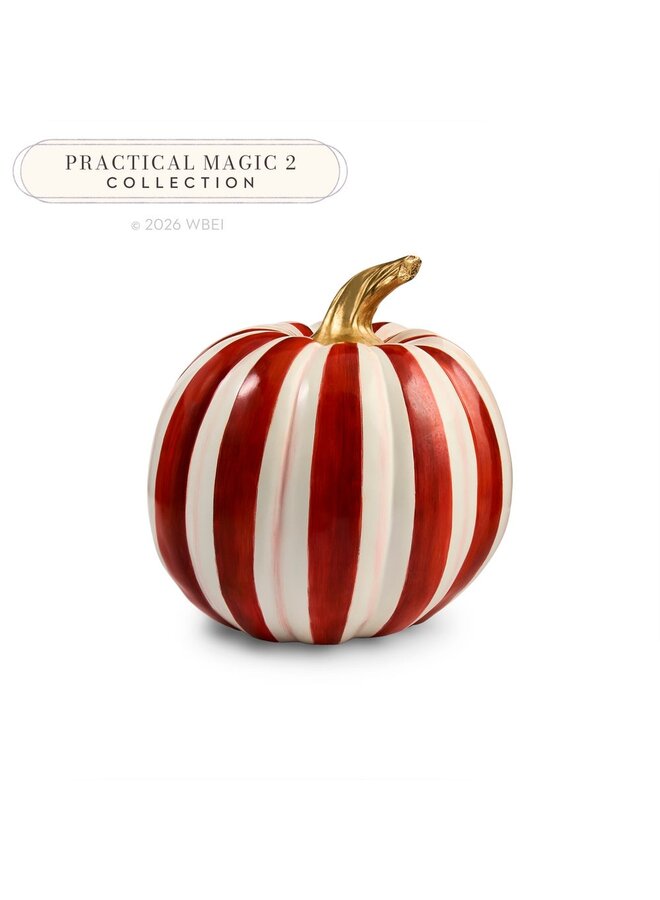 Paprika Stripe Medium Pumpkin