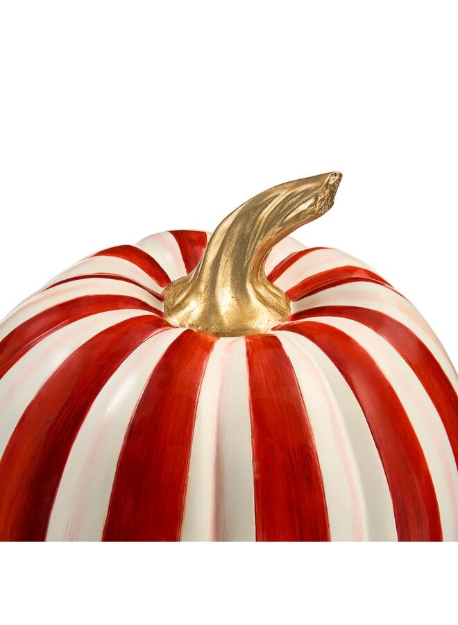 Paprika Stripe Medium Pumpkin