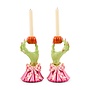 Glam 'o' ween Hand Candle Holders, Set of 2