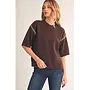 Stitch Detail Sweater Top -