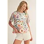 Blue Floral Shirt-