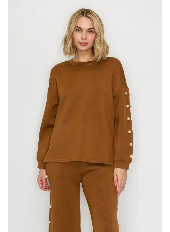 Katri French Scuba Pearl Top -