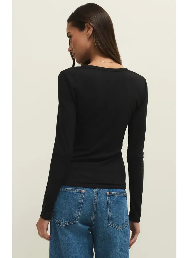 Second Skin Crew Long Sleeve Top -