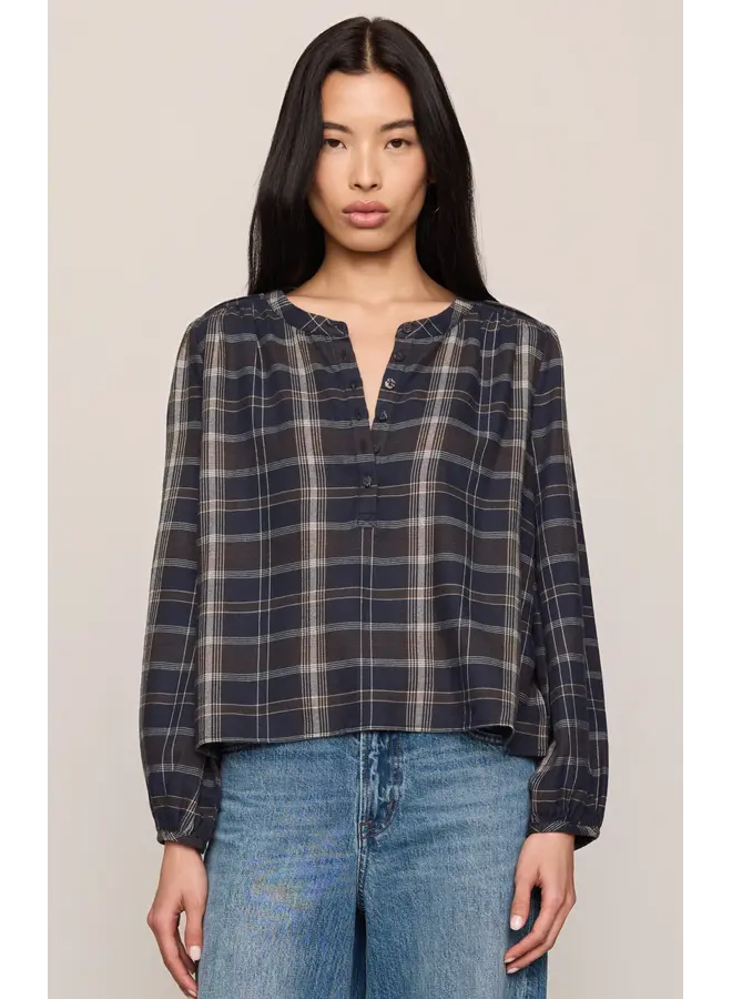 Autumn Plaid Button Up - Eclipse