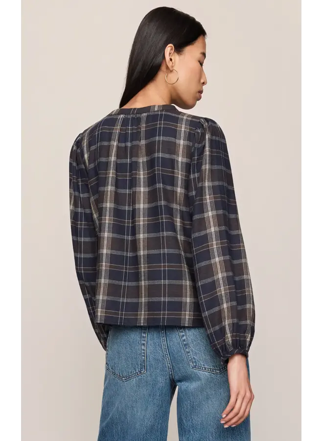 Autumn Plaid Button Up - Eclipse