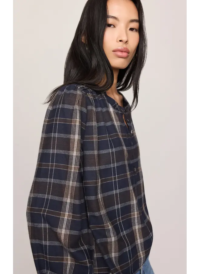 Autumn Plaid Button Up - Eclipse