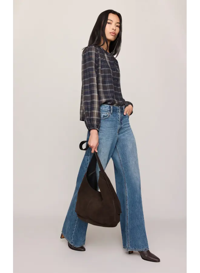 Autumn Plaid Button Up - Eclipse