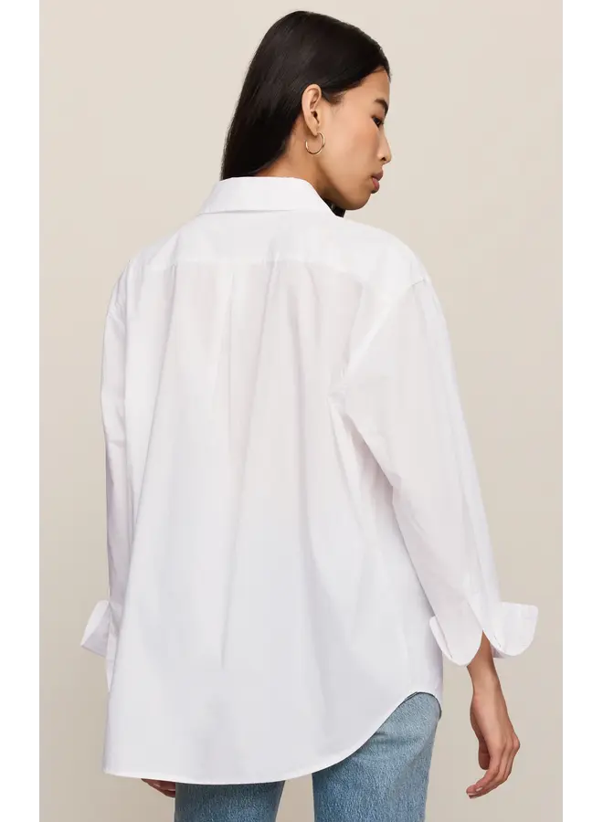 The Gallery Button-Up - White