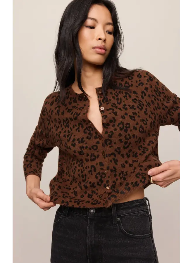 Medina Leopard Cardigan -