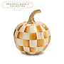 Amber Check Small Pumpkin