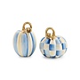 Royal Check and Stripe Petite Pumpkins, Set of 2