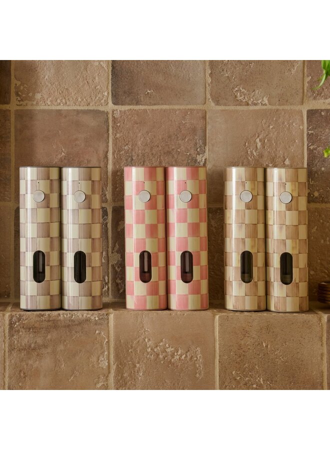 Rosy Check Electric Salt & Pepper Grinder Set