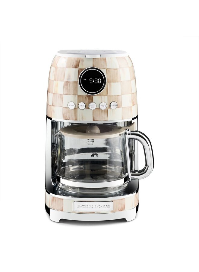 Mocha Check Drip Coffee Maker