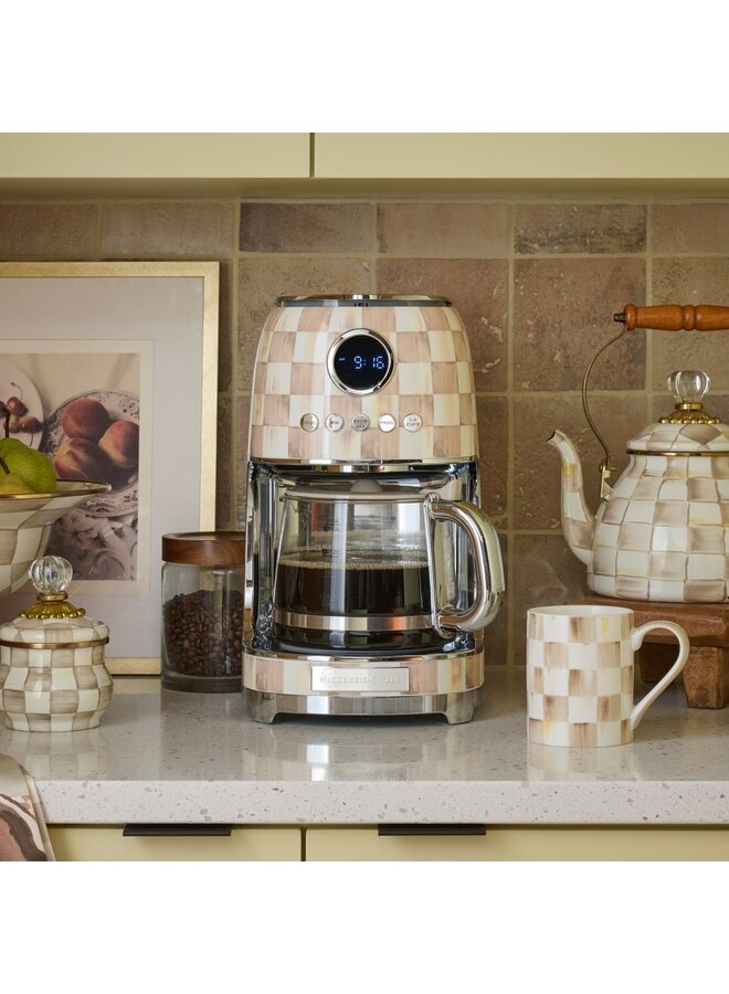 Mocha Check Drip Coffee Maker