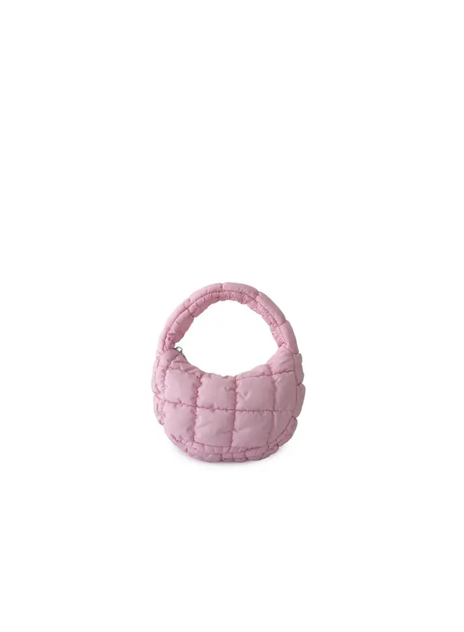 Solid Color Cloud Bag Cute Mini Handbag - Pink