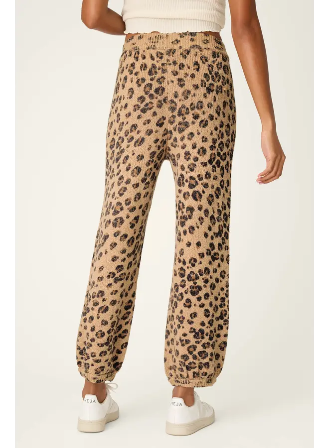 C'est La Vie Leopard Print Pant-