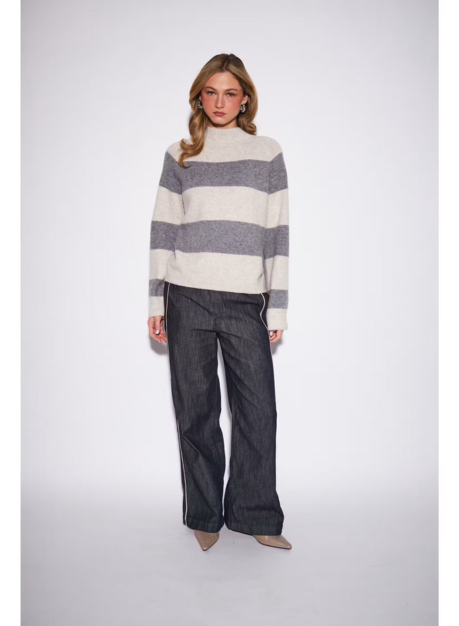 Edison Stripe Sweater-