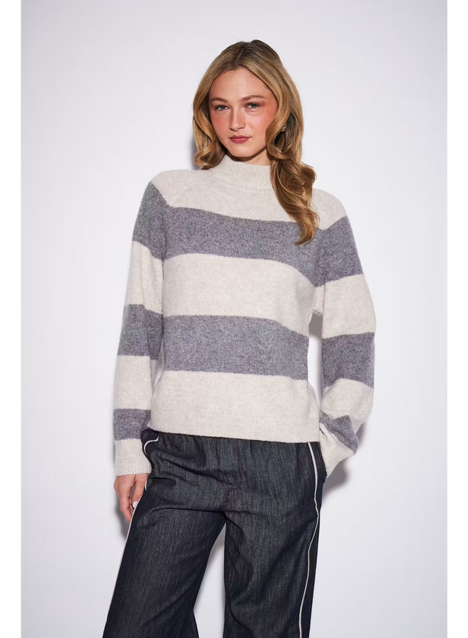 Edison Stripe Sweater-