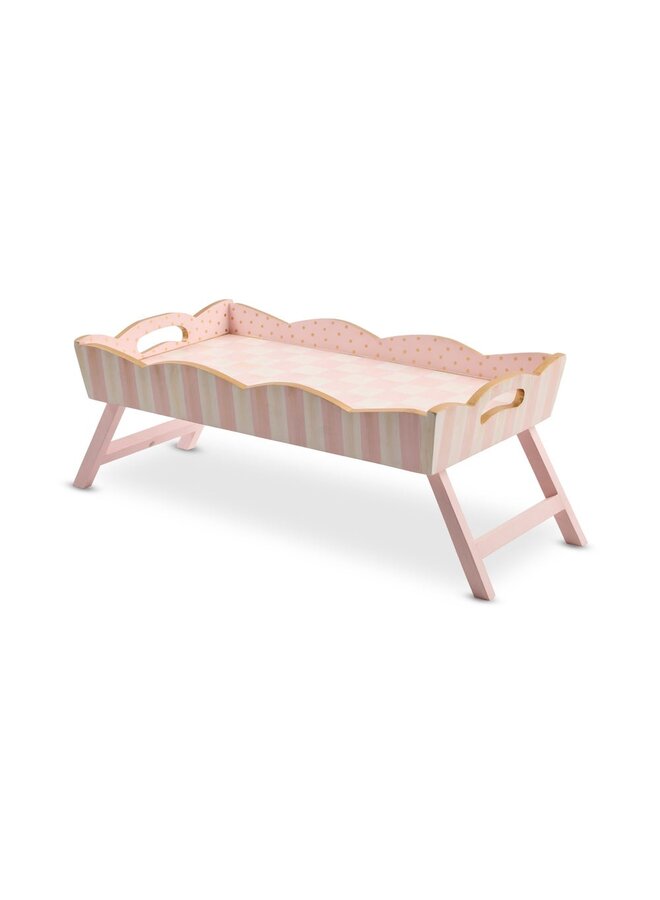 Rosy Check Breakfast Tray