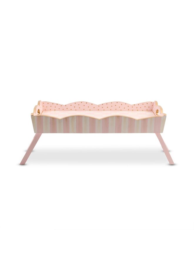 Rosy Check Breakfast Tray