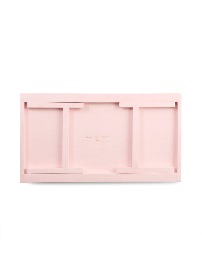 Rosy Check Breakfast Tray