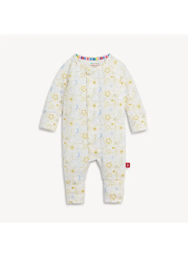 Star Signs Blue Modal Conv. Coverall -