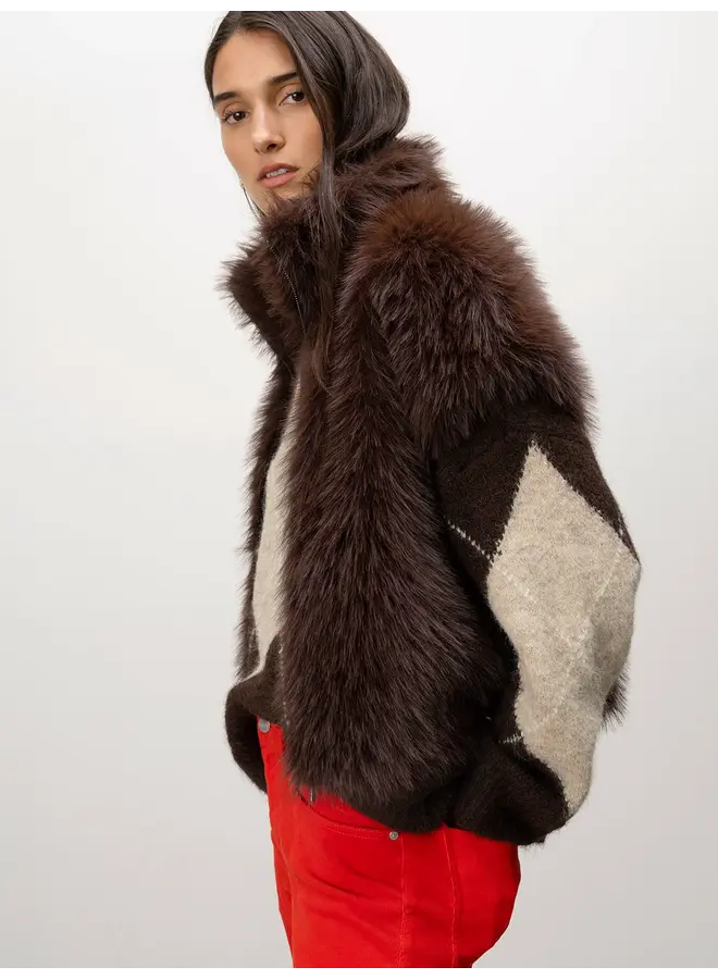Silky Fur Vest-