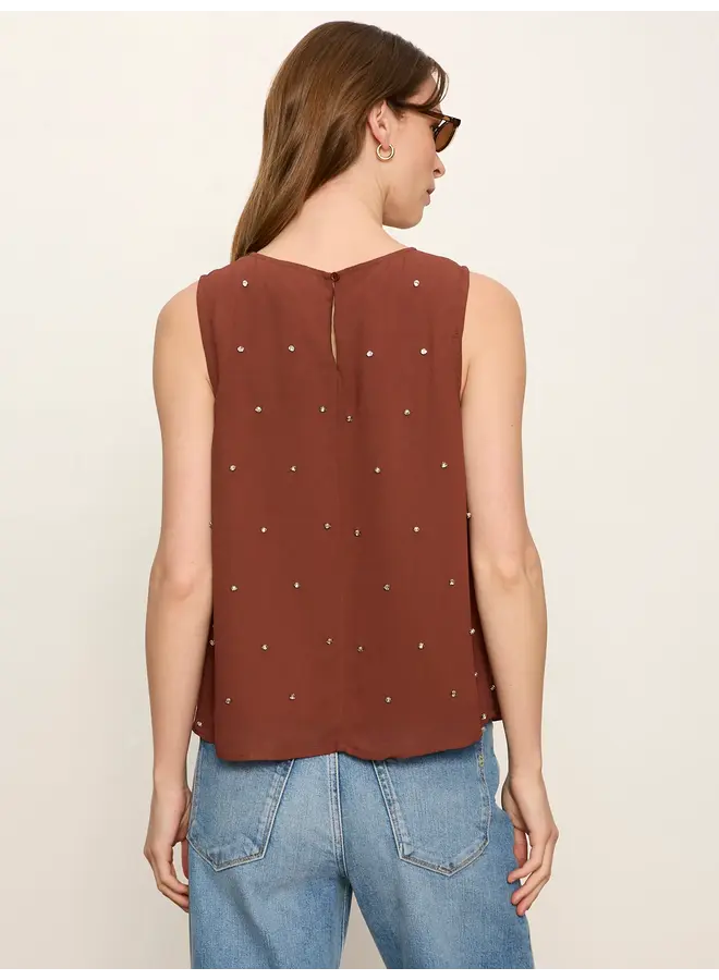 Margo Embellished Shell Top-