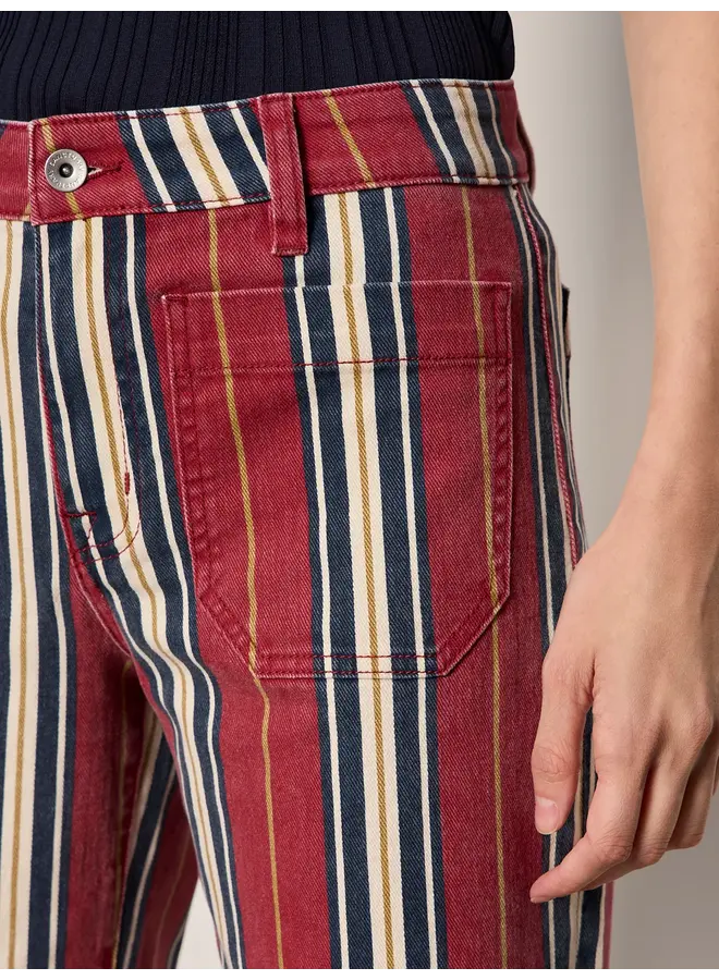 Mariner Jean- Very Berry Stripe