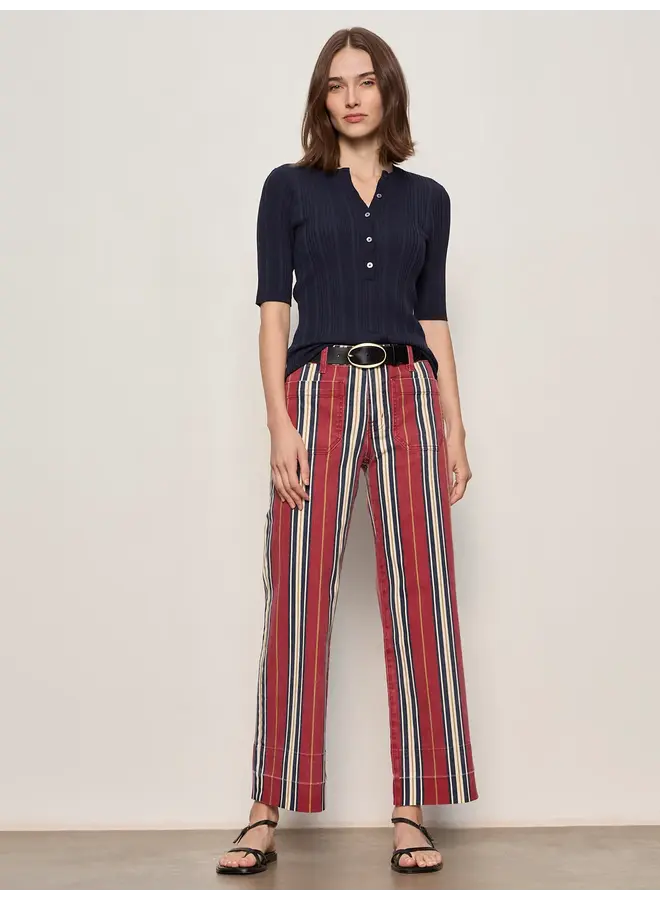 Mariner Jean- Very Berry Stripe